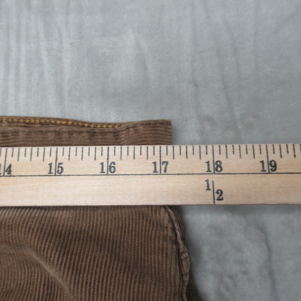 Levis 559 Baggy Pants Mens 34x32 Brown Corduroy Relaxed Fit Straight‎ Leg VTG - Picture 5 of 13